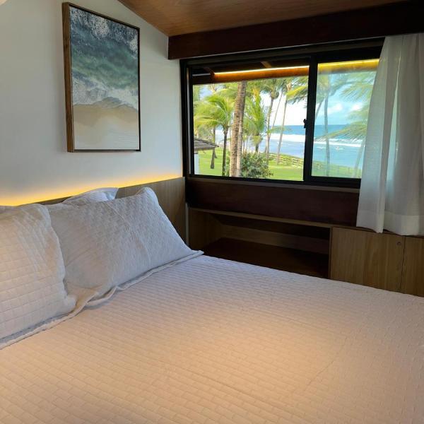 Luxuoso Bangalô beira mar- Pé na areia - 3 qts no Beach Class Resort - Foto 4