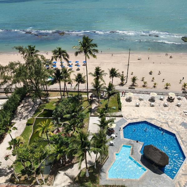 Golden Beach Flat Beira-Mar 2 quartos - Até 6 pessoas - Foto 4