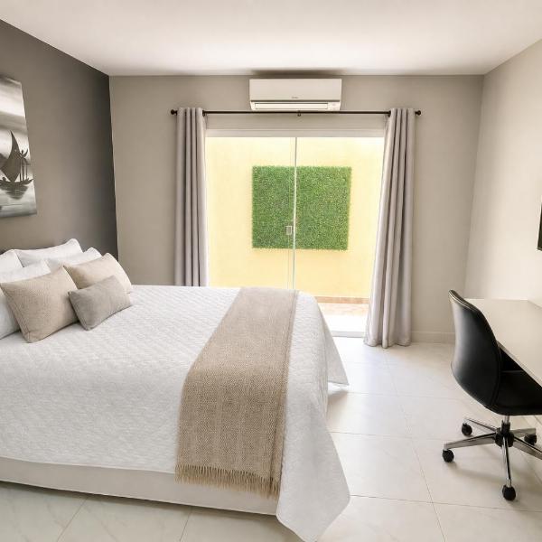 Apartamento com área externa a 15 min da Praia de Ponta Negra