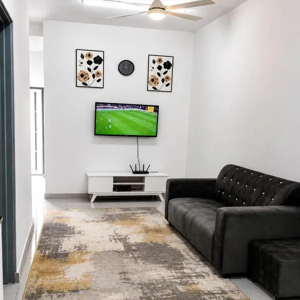 Nur Homestay II Taman Seri Rambai Kulim, hótel í Kulim