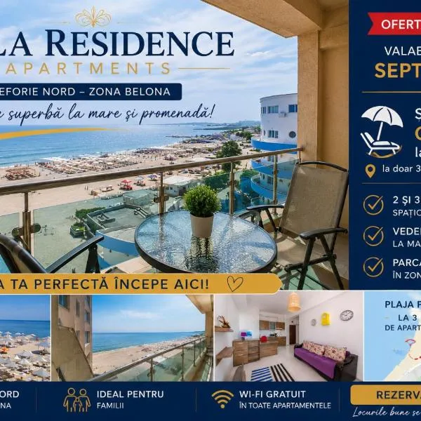 Gala Residence Belona Beach Apartments, hotelli kohteessa Eforie Nord