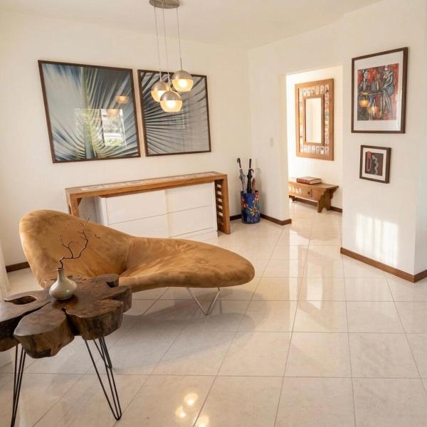 Penthouse w BBQ Terrace 150m to Meia Praia Beach