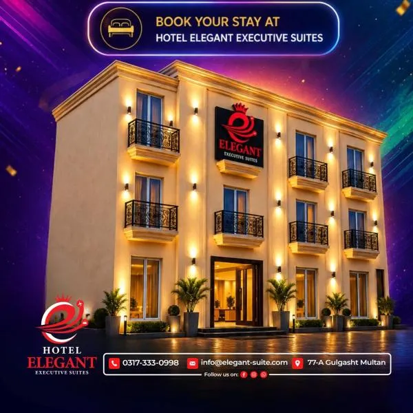 물탄에 위치한 호텔 Hotel Elegant Executive Suites