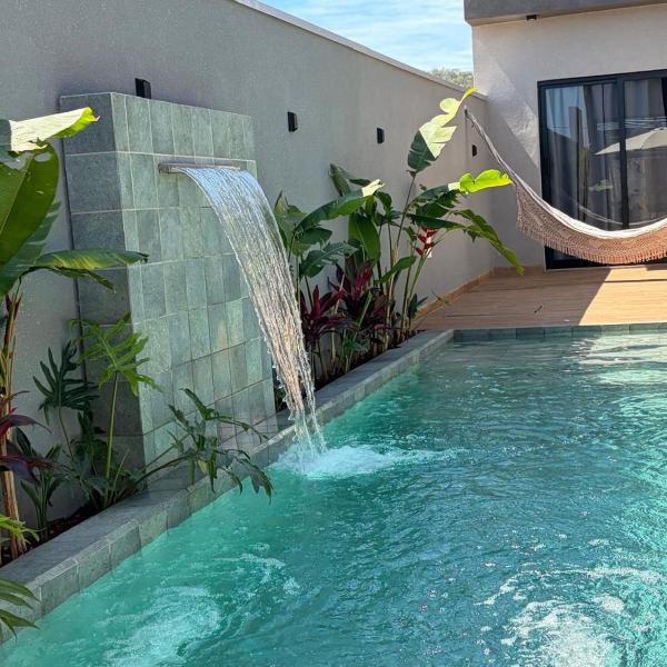 Casa Ampla com Piscina e Churrasco em Bonito-MS - Foto 4