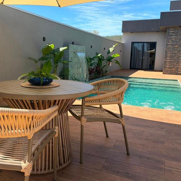 Casa Ampla com Piscina e Churrasco em Bonito-MS - Foto 3