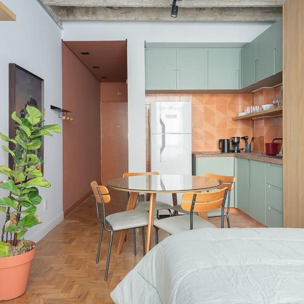 Modern Studio in Niemeyer's Iconic Copan - Foto 5