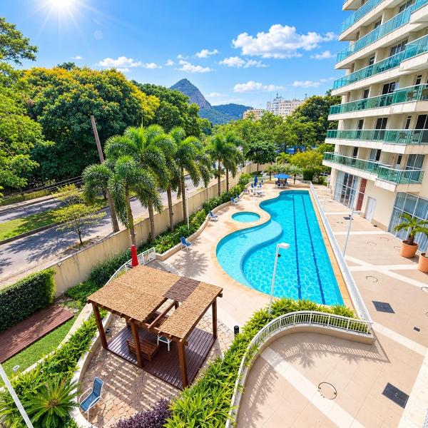 Apart Hotel próximo Barra da Tijuca e Rio Centro Manaca Flat B - Foto 4