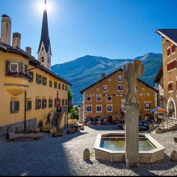 Kleines aber feines Studio, hotel in Zuoz