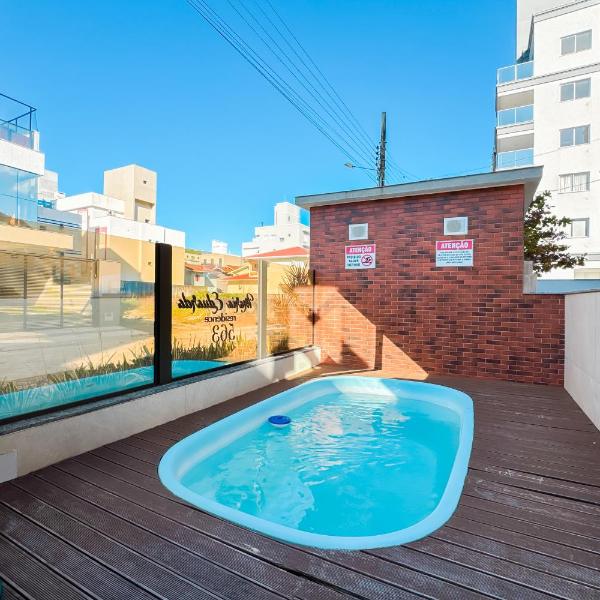 Praia de Palmas - 90m Do Mar - Cobertura Com Jacuzzi Privativa 0480 - Foto 4