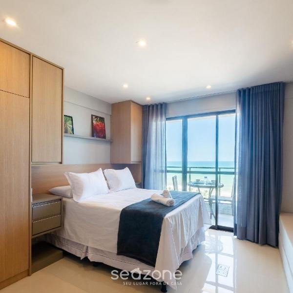 Moderno c/ varanda e vista mar em Itapuã RGF1308 - Foto 2