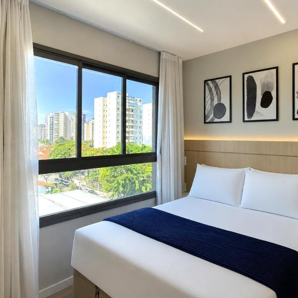 Studio Boutique - 5 min de CGH, Academia e Coworking