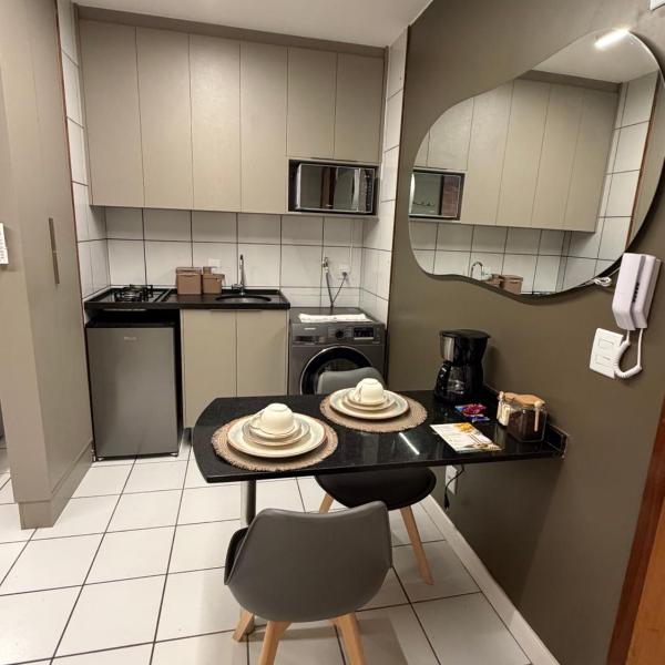 Flat moderno, aconchegante e bem localizado, proxímo a P Federal, ENAP, LBV, Aeroporto, CASV Embaixada, Parque da Cidade Asa Sul - Brasília - Foto 4