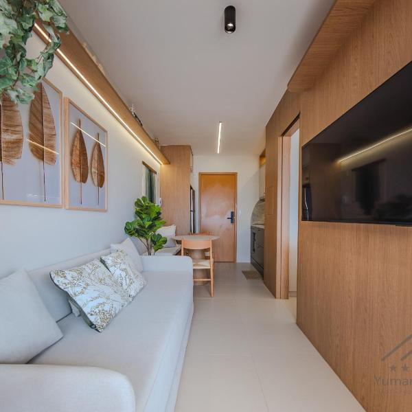 Pé na Areia | Vista 180° da praia | Apartamento Decorado - Foto 2