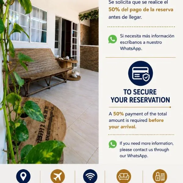 Casa Hostel San Andres, hotel em San Andrés