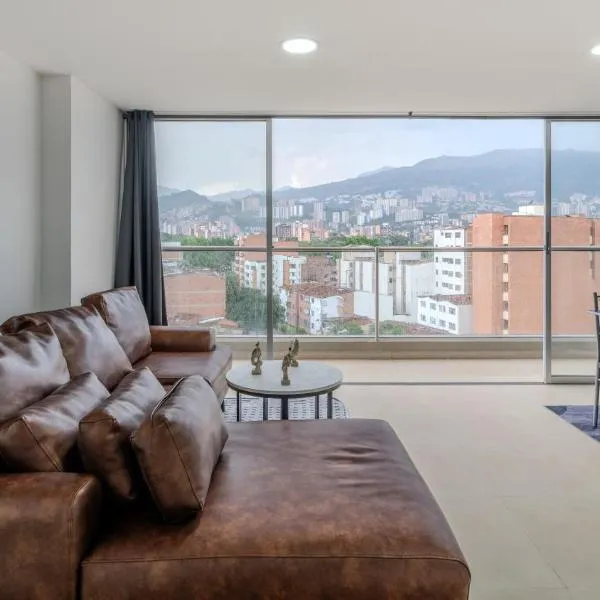 Laureles Mirador , AC, Piscina, Parqueadero, hotelli Medellínissä