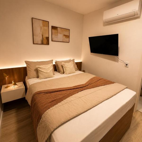 Piratininga Beach decorated bedroom and living room - Foto 2