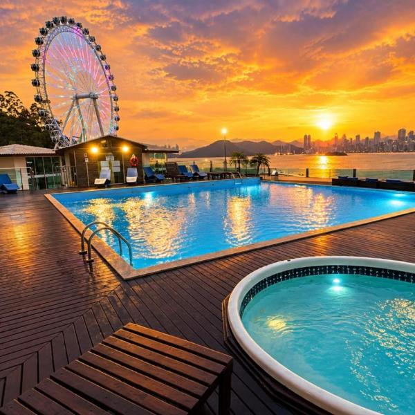 LOFT DUBAI BOUTIQUE - Acesso à Praia I Piscina Aquecida I Academia I Churrasqueira I FG Big Wheel