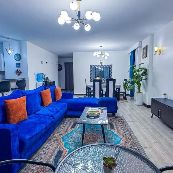 Cobalt Manor at 306 Residence - Rooftop pool, Gym, Playground, Parking and 24hr Security, Hotel in Nairobi