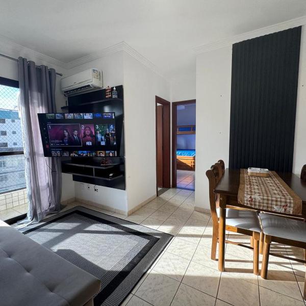 Apt Excelente 1 min Mar com Smart TV e Ar cond - Foto 2