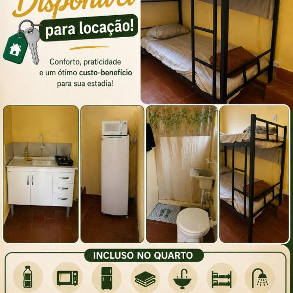 Dormitório com cozinha e banheiro privativos - Foto 4
