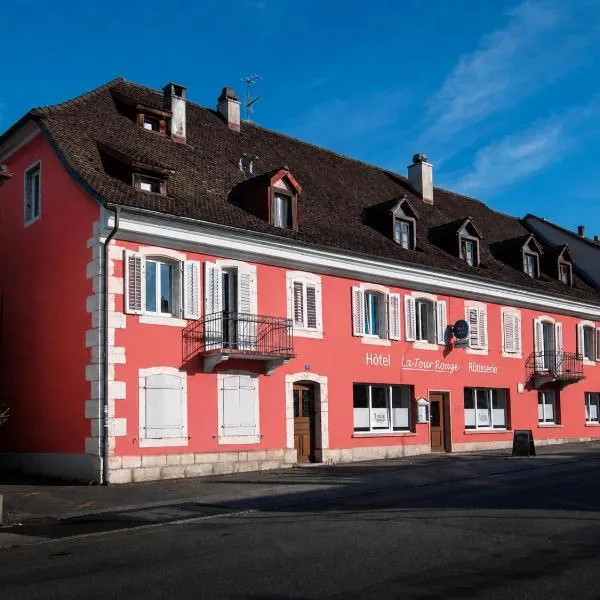 Hôtel-Rôtisserie La Tour Rouge, hotel en Delémont