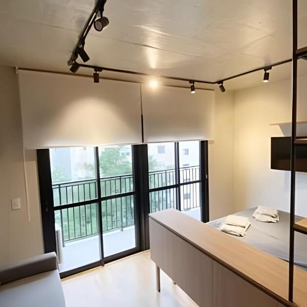 82 Studio novo c vaga Paulista e Augusta, academia
