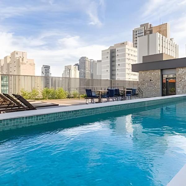 Studio Novo | Metrô, Consulado, Rooftop e Piscina - Foto 4