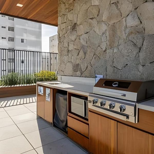 Studio Novo | Metrô, Consulado, Rooftop e Piscina - Foto 5