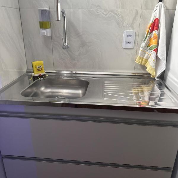 Apartamento Terreo a 50 m da Praia Ar-condicionado Pet Friendly - Foto 3