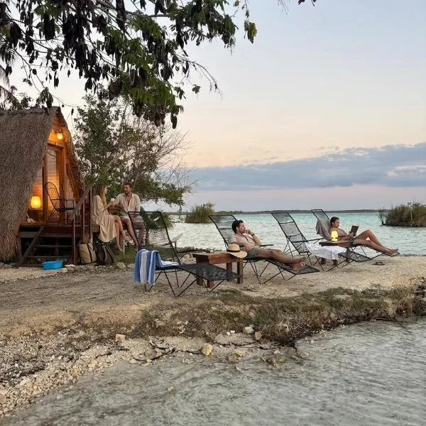 Hotel Playa Laguna Bacalar Lagoon Front, viešbutis mieste Bakalaras