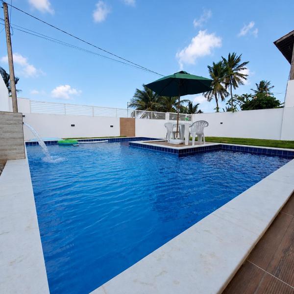 Casa à Beira Mar com Piscina - Praia dos Mariscos - Pitimbu - Foto 4