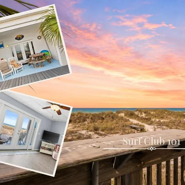Gulf-Front Surf Club Condo 2BR, Spacious Balcony, Peaceful East End Beach Access، فندق في بنما سيتي بيتش