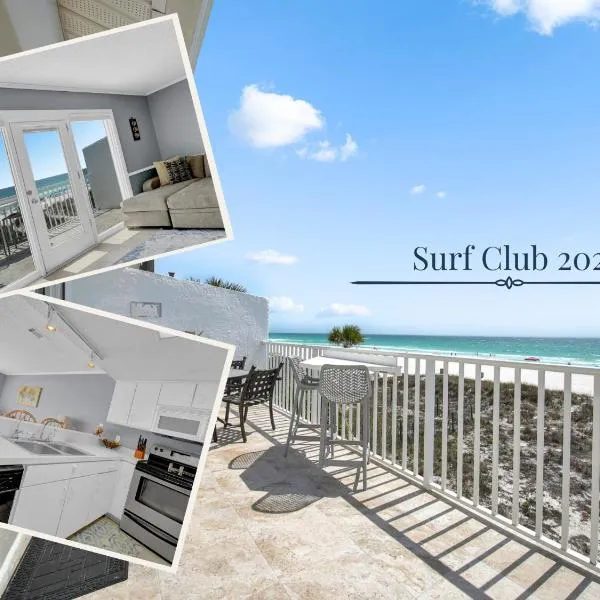 Surf Club Beachfront Condo 2BR, Large Balcony, Quiet East End, Direct Beach Access, Hotel in Panama City Beach