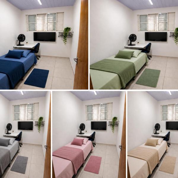 Combo quarto casal e quarto solteiro Pousada da Juh - Foto 4