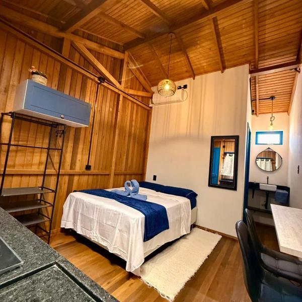 Suite com ar condicionado e perto da praia