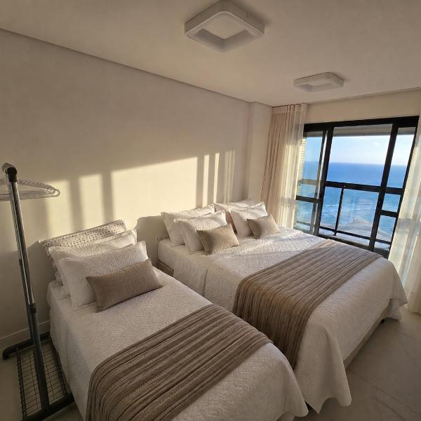 Quarto e sala praia Jaguaribe Salvador - Foto 2