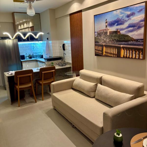 Excelente apartamento na Barra, novíssimo