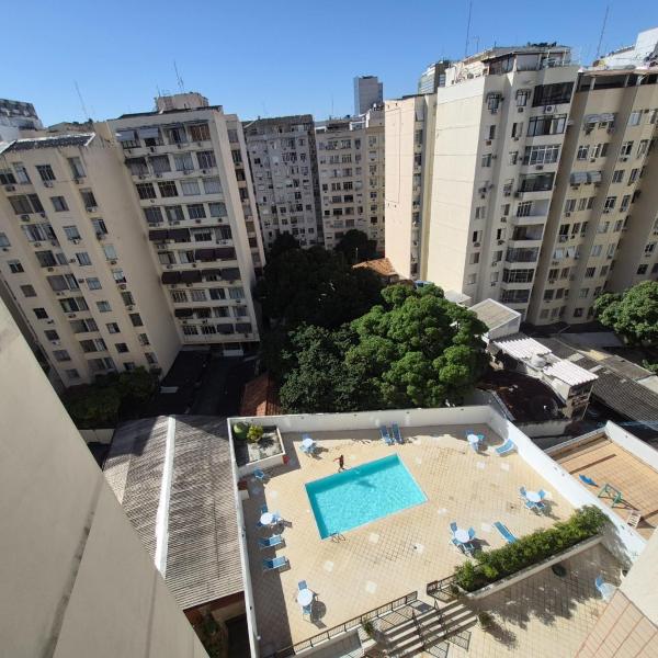 Luxuoso Apart - Copacabana - Piscina, Academia, Sauna e Garagem