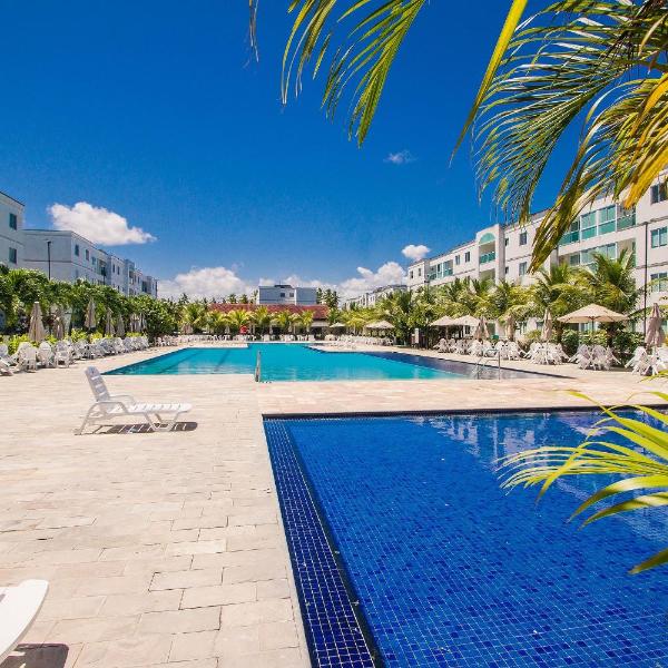 Apartamento Frente Piscina Térreo no Palm Village em Muro Alto-PE - Foto 4