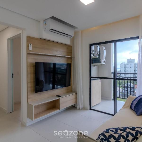 Apartamento 2Q c/ piscina a 500m da Praia MCB1002