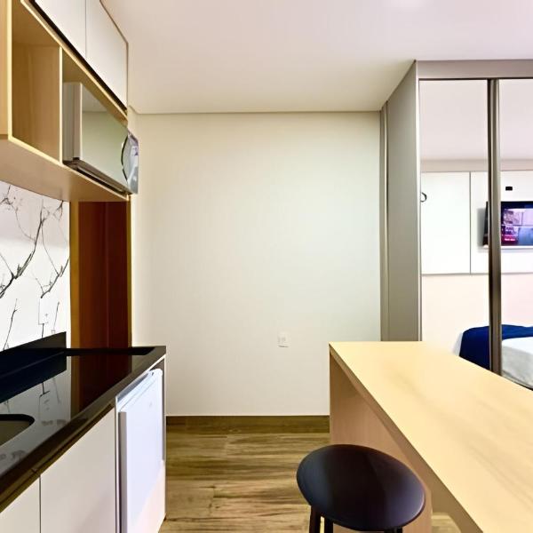 Studio Soares para casais Loft Praia e Centro Piçarras c/ Piscina - Foto 5