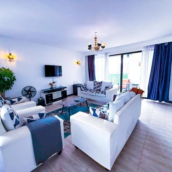1202 Ivory Skyline Apartment - Rooftop pool, Gym, Playground, Parking and 24hr Security, Hotel in Nairobi