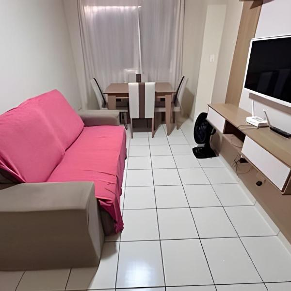 Apto com Ar, 2/4, a 10min da Praia de Aruana
