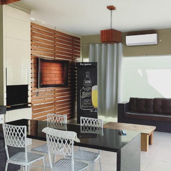Acasasparadisiaca, Casa com Piscina Quente Hidromasagem, Roupa de cama Incluso e Aceitamos Pet - Foto 3
