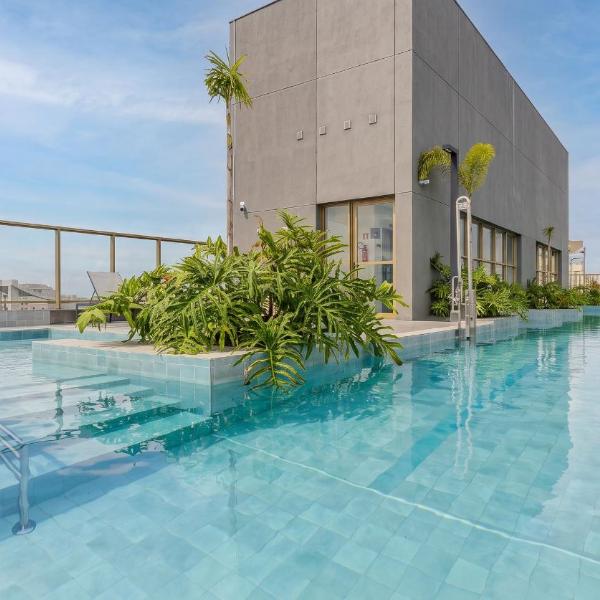 Studio com Piscina perto do Metro na Vila Mariana