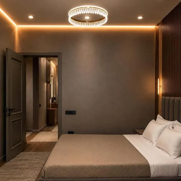 Современные 2-комнатные апартаменты в ЖК Capital City рядом с Shym City Park, hotel v destinaci Šymkent
