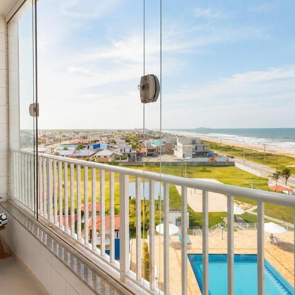 Cambuhy · Apê em Resort com vista mar, piscina e churrasq. - Foto 3