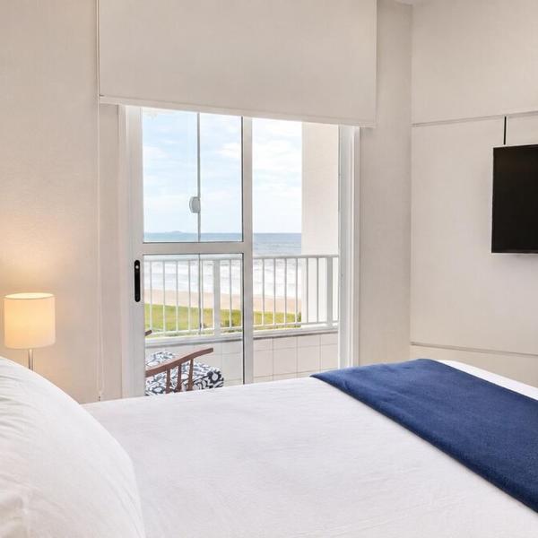 Cambuhy · Apê em Resort com vista mar, piscina e churrasq. - Foto 4