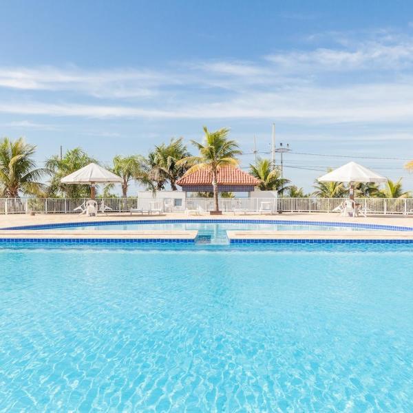 Cambuhy · Apê em Resort com vista mar, piscina e churrasq.