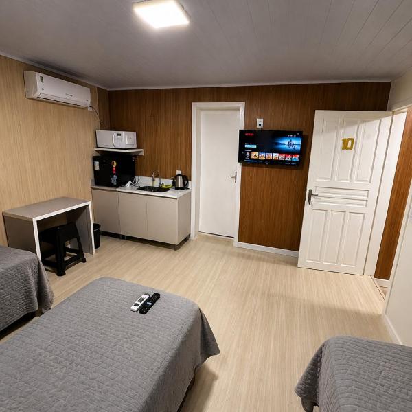 Loft Lux 10 Centro (Smart TV, cozinha, ar condicionado)